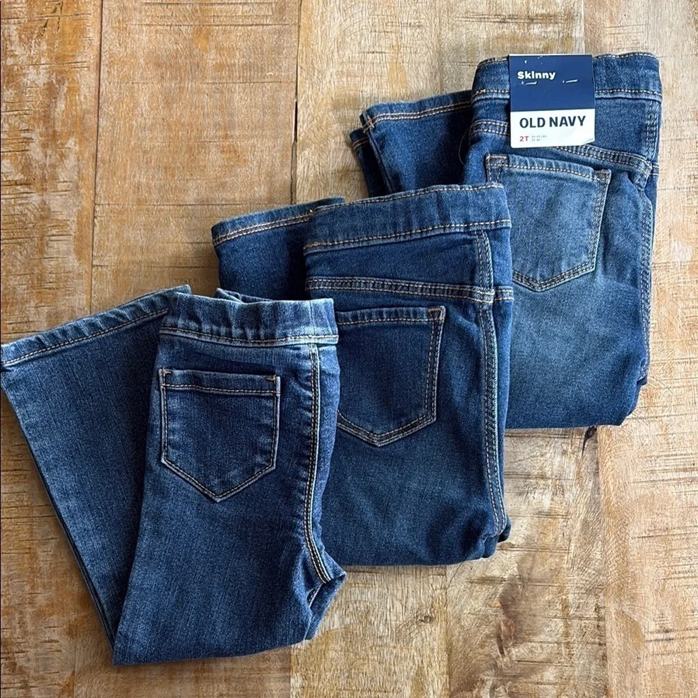 NWT/NWOT Old Girls Jeggings Bundle 2t